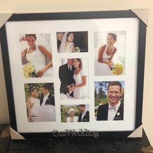 NEW! Our Wedding Picture Frame